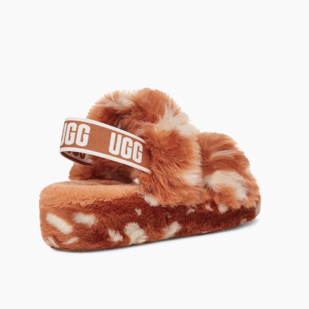 ✨HP✨ UGG Oh Yeah Spots Slippers in Natural - Picture 5 of 12